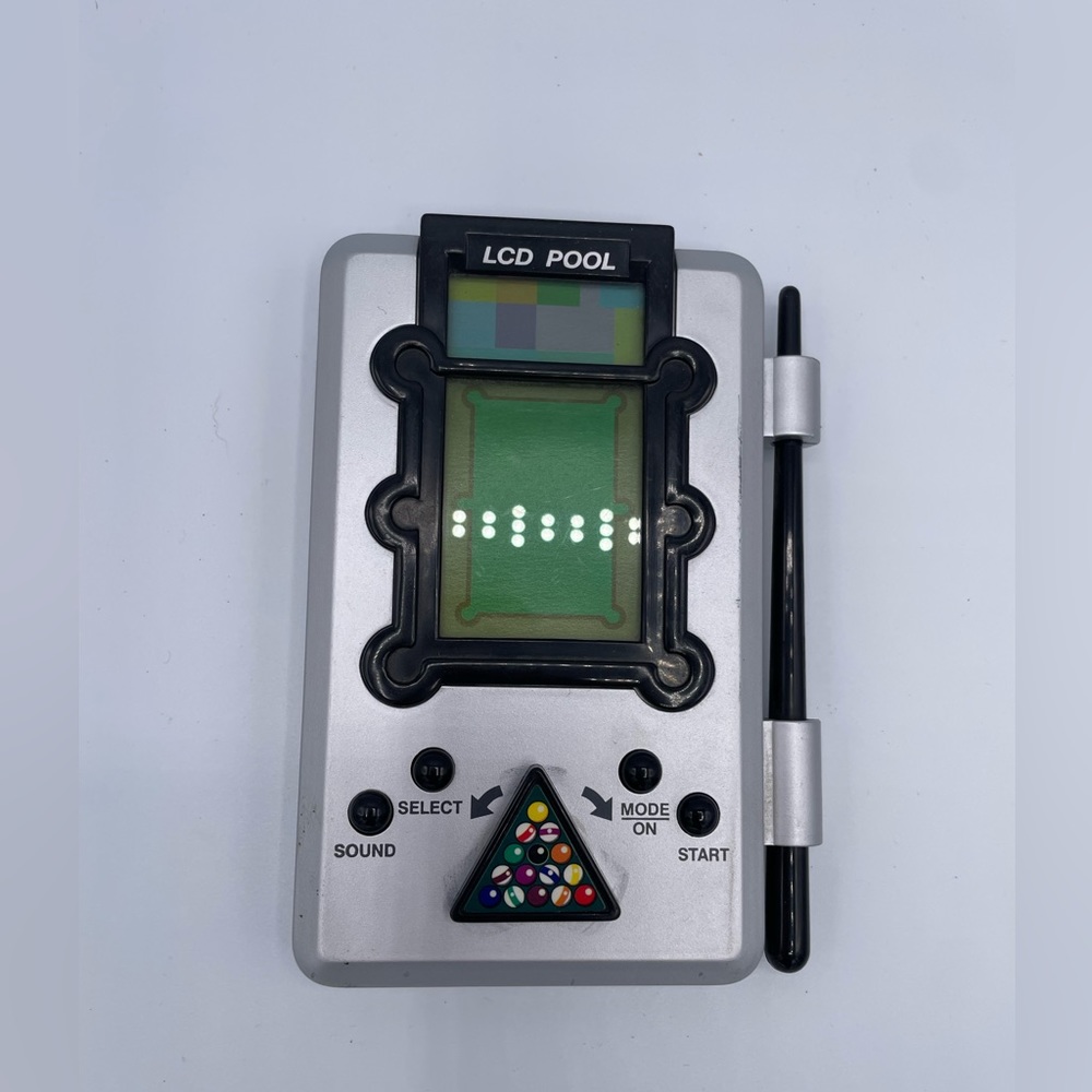 Excalibur Billiards Pool Electronic Hand Held Video Game LCD Travel  - Used